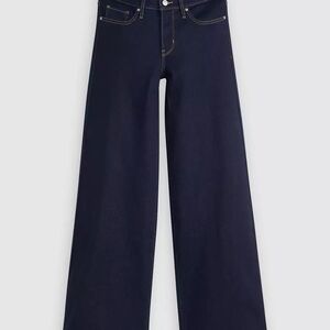 Levi's Dark Blue Women's Wide Leg Jeans